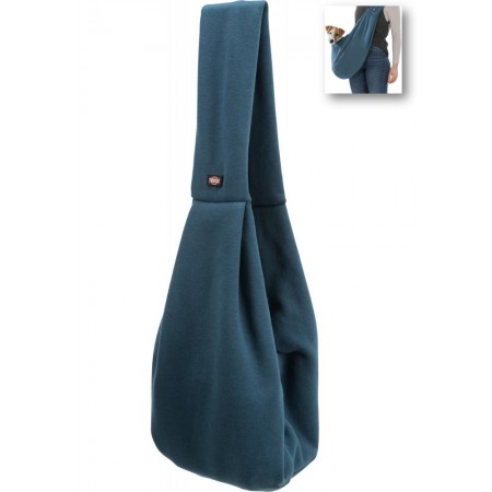 Trixie Junior Soft Blue Слінг сумка-переноска для собак та котів до 5 кг 60×20×22 см (28947)